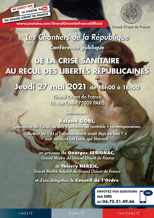 De la crise sanitaire au recul des libertés républicaines - En direct sur YouTube